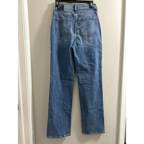 J.Crew Factory Tall wide-leg full-length jean size  25 Tall - Picture 6 of 7